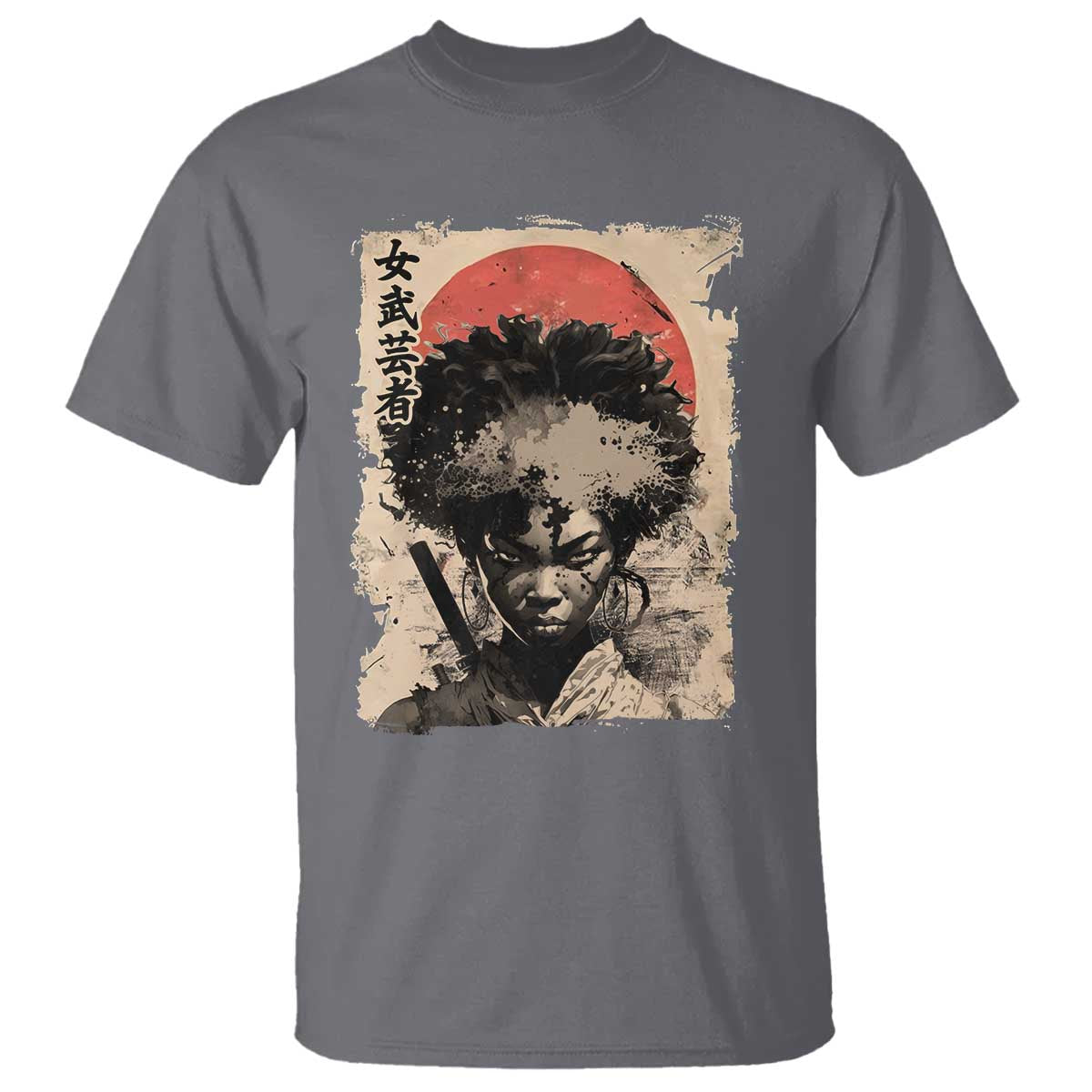 african-american-female-samurai-warrior-t-shirt-japanese-art-black-onna-bugeisha