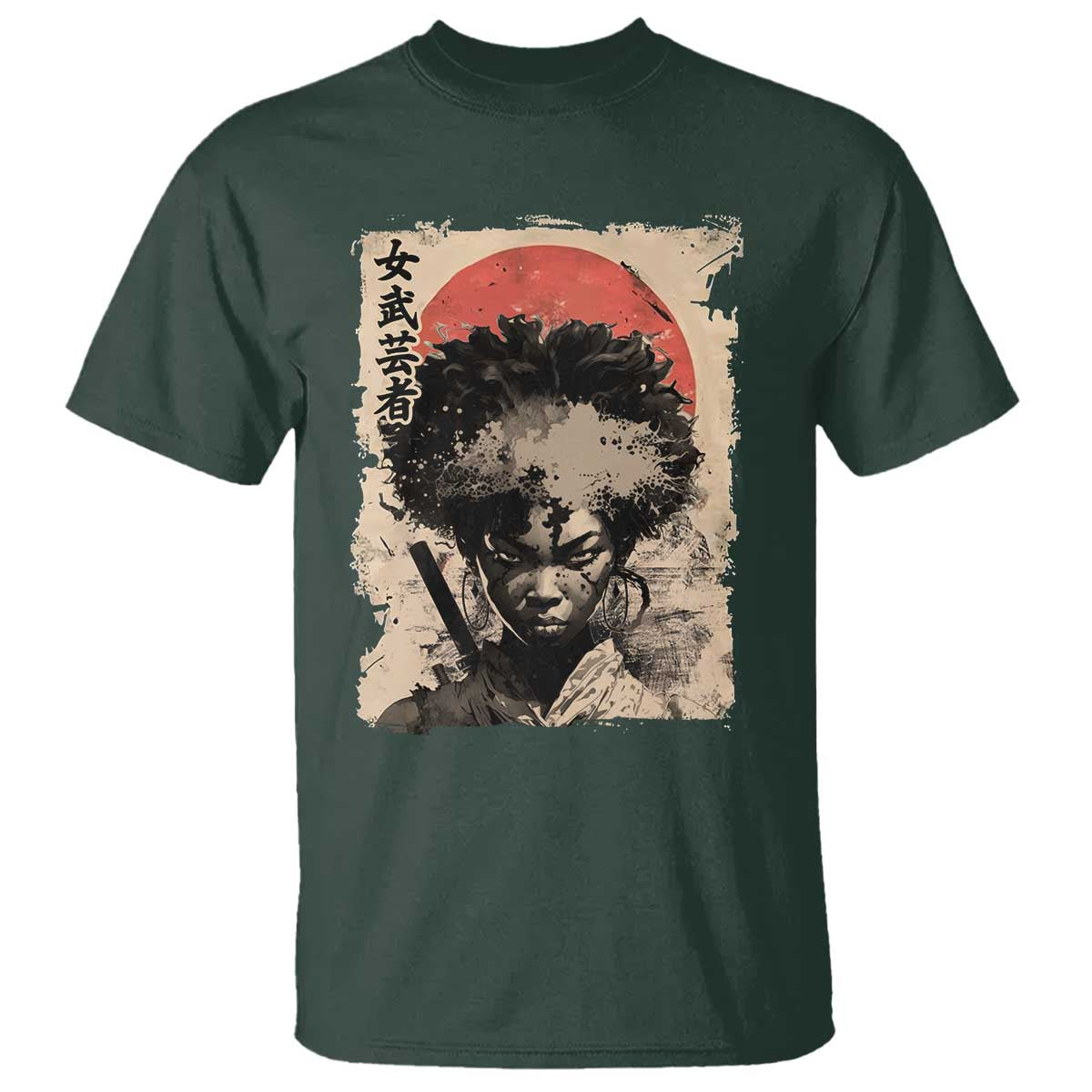 african-american-female-samurai-warrior-t-shirt-japanese-art-black-onna-bugeisha