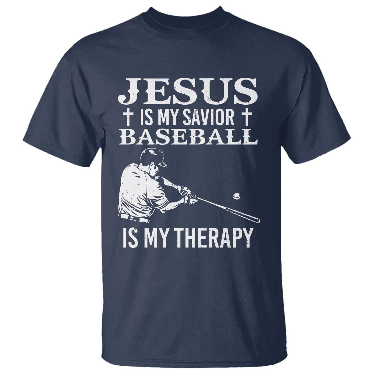 jesus-is-my-savior-baseball-is-my-therapy-t-shirt-funny-christian-sports-lover-player
