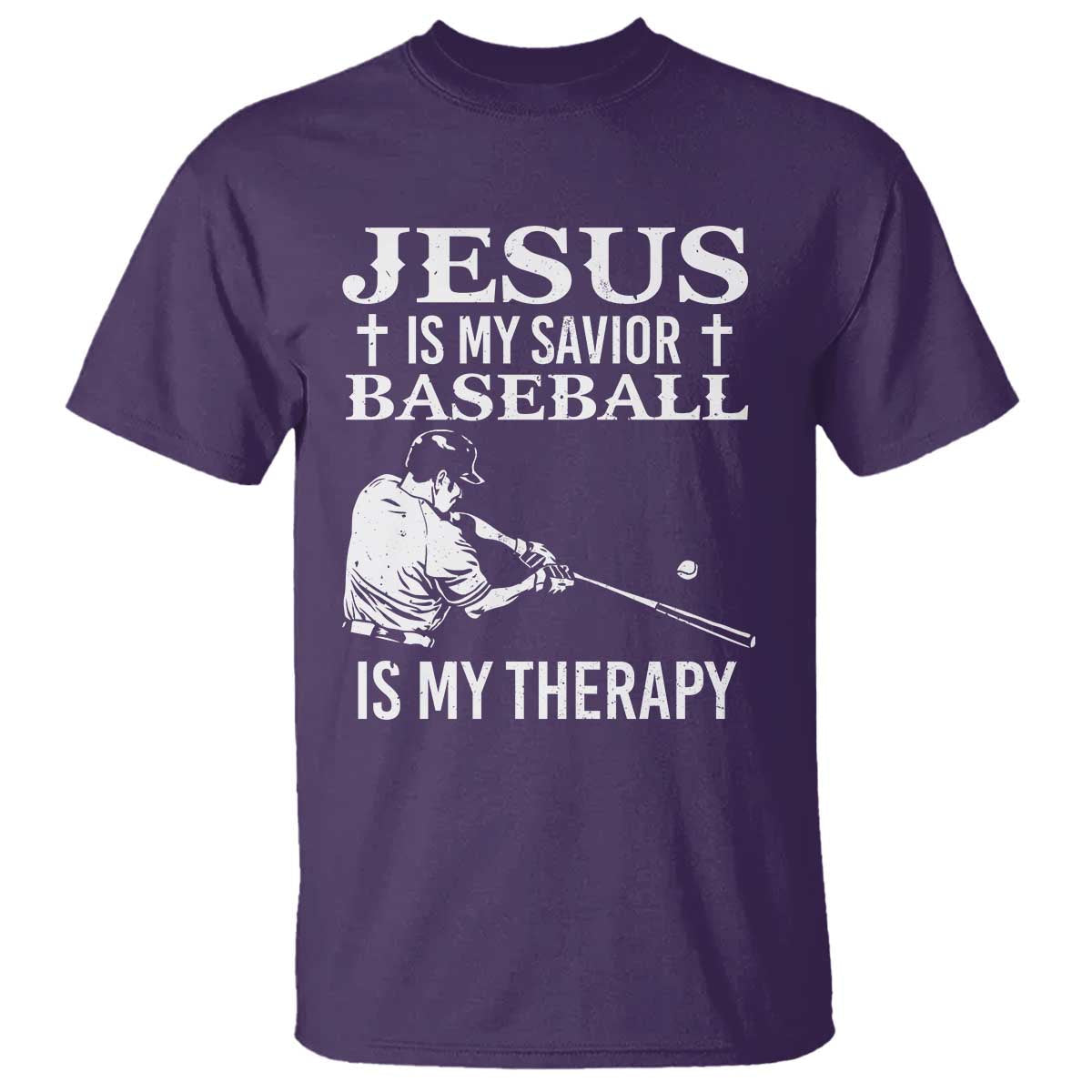 jesus-is-my-savior-baseball-is-my-therapy-t-shirt-funny-christian-sports-lover-player