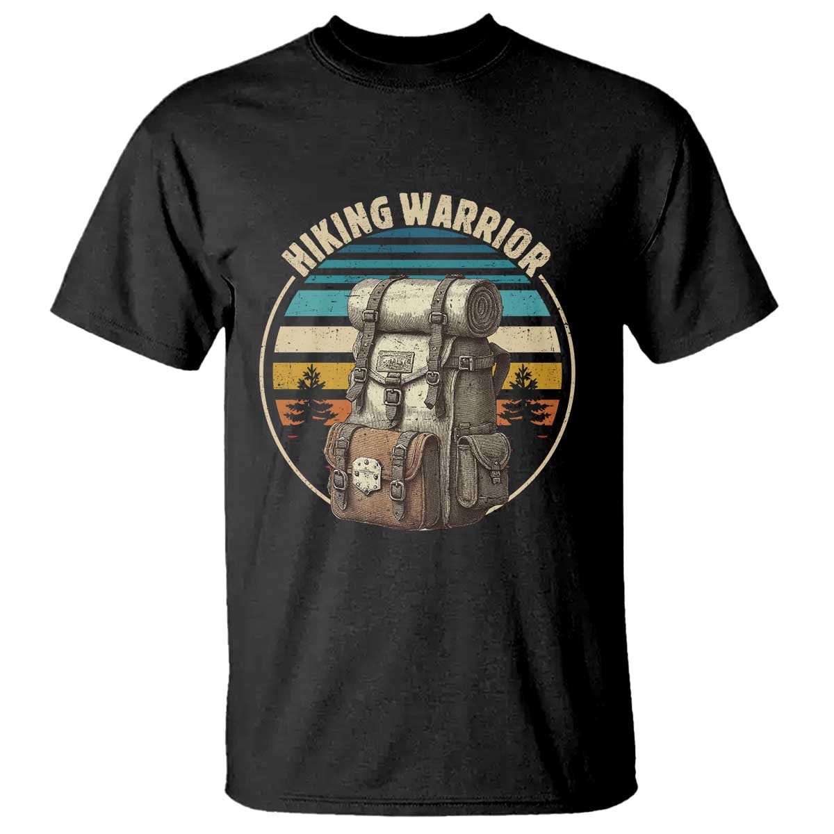 funny-hiking-warrior-retro-backpack-nature-adventure-t-shirt
