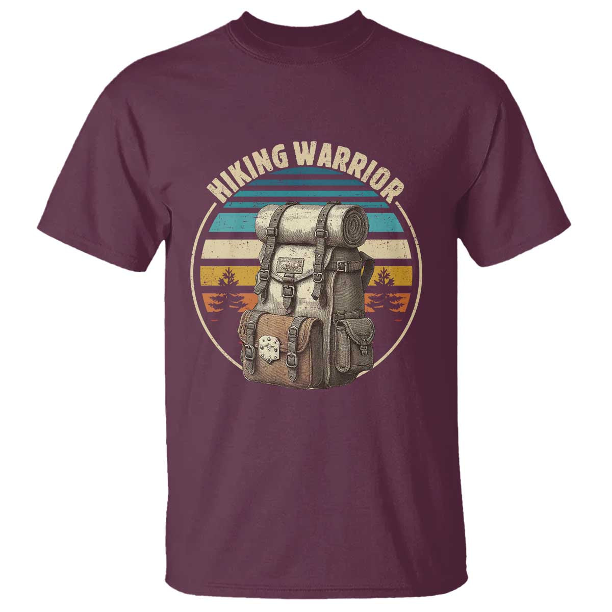 funny-hiking-warrior-retro-backpack-nature-adventure-t-shirt
