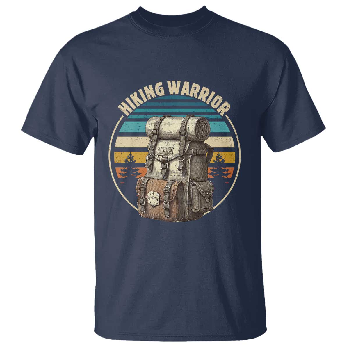 funny-hiking-warrior-retro-backpack-nature-adventure-t-shirt