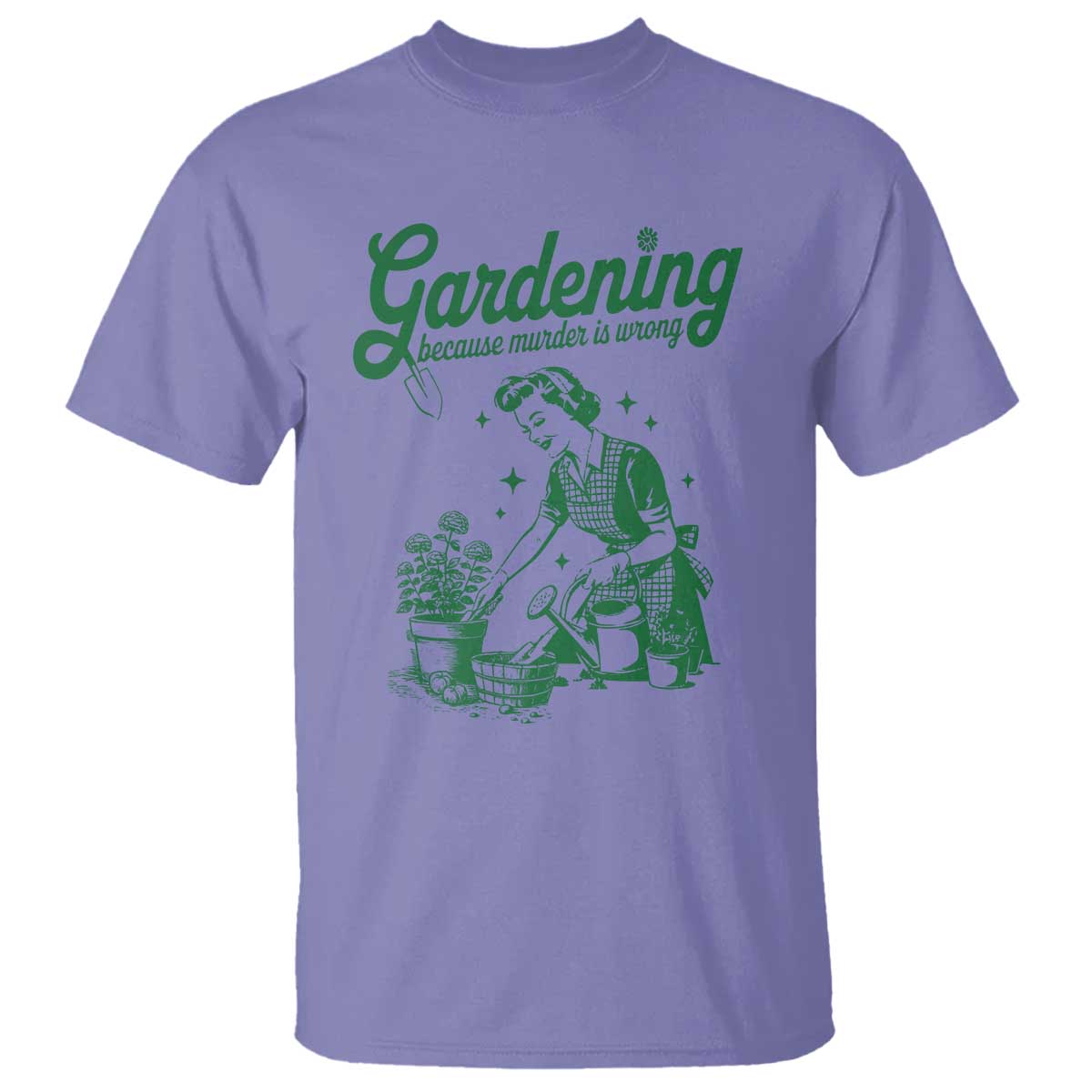 funny-gardening-because-murder-is-wrong-t-shirt-plant-lady
