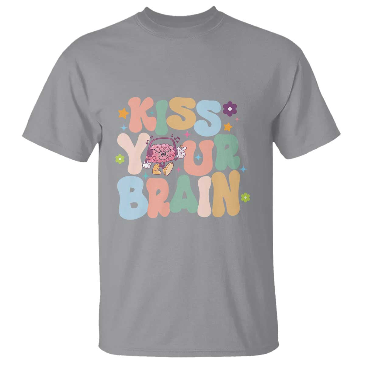 funny-special-education-teacher-t-shirt-kiss-your-brain-retro-groove-flower-star