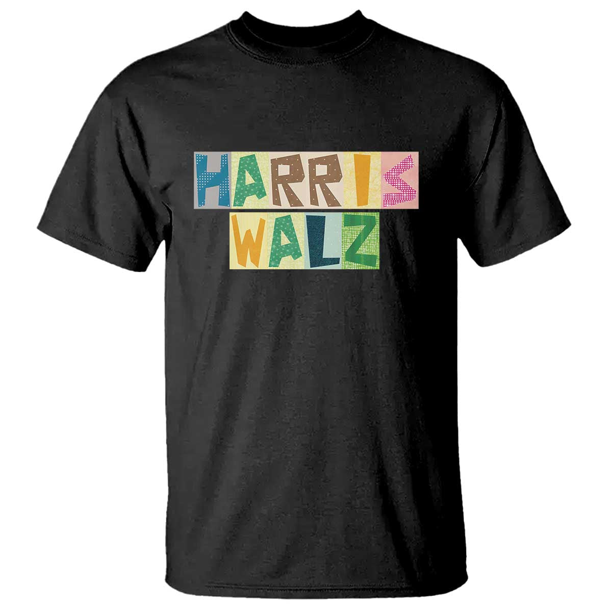 harris-walz-supporter-t-shirt-colorful-quilted-paper-pattern-us-presidential-election