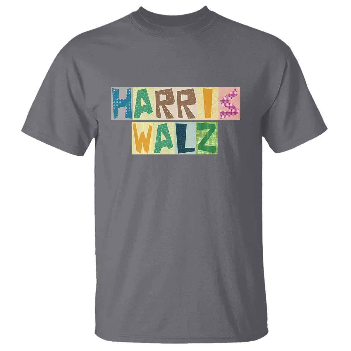 harris-walz-supporter-t-shirt-colorful-quilted-paper-pattern-us-presidential-election