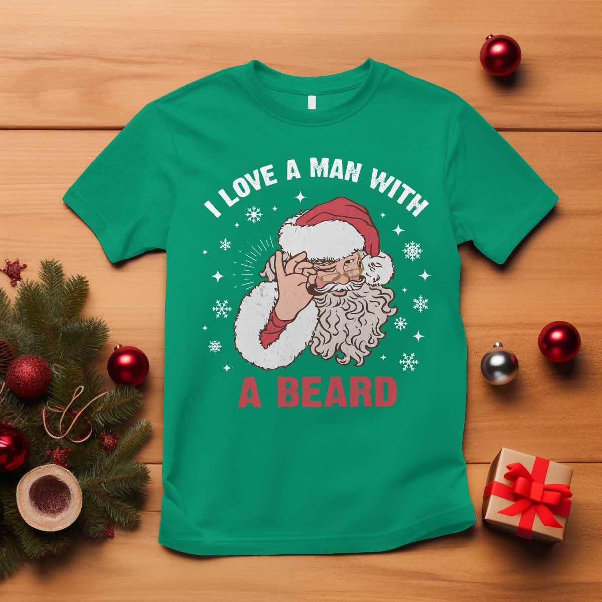 funny-christmas-santa-t-shirt-i-love-a-man-with-a-beard-snowflake