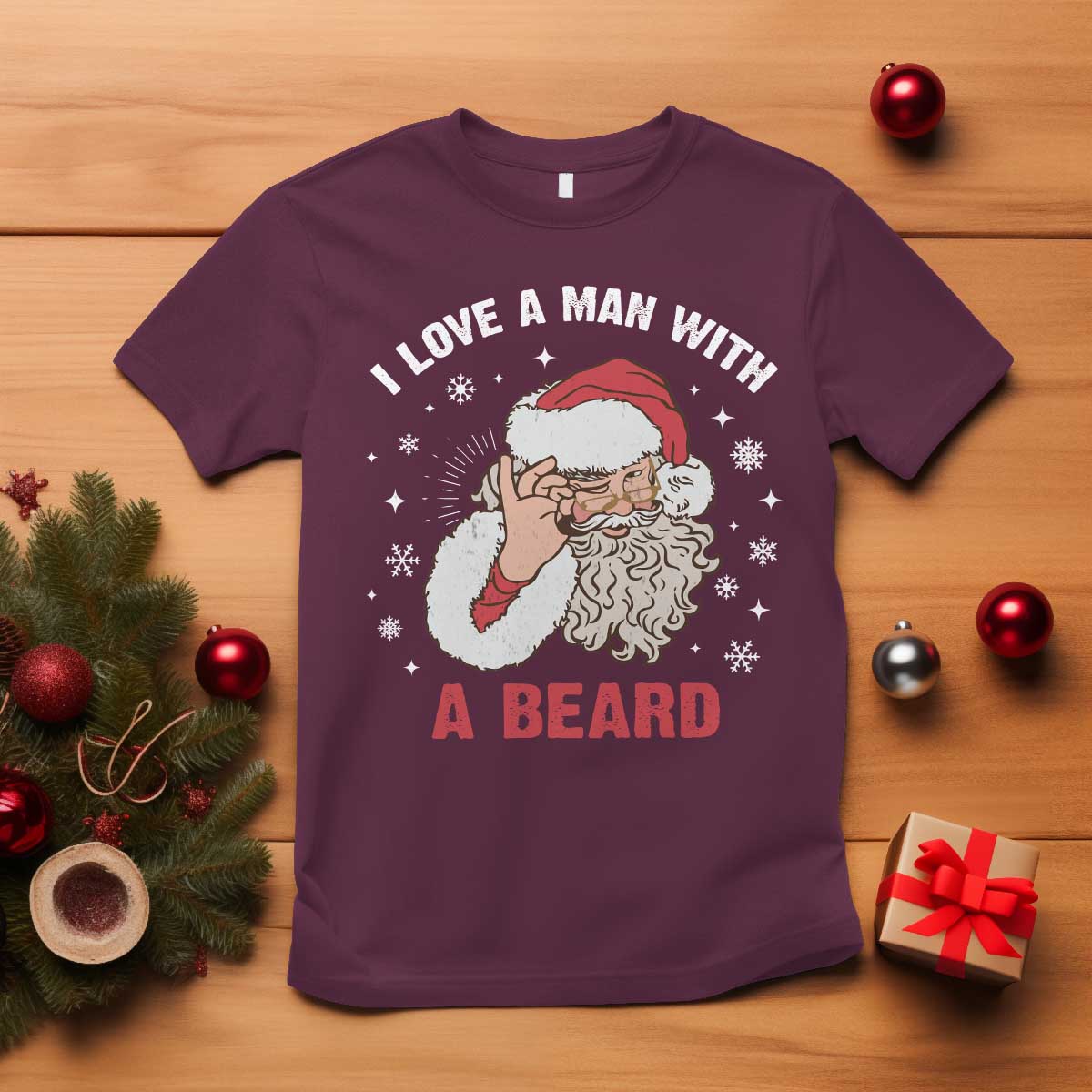 funny-christmas-santa-t-shirt-i-love-a-man-with-a-beard-snowflake
