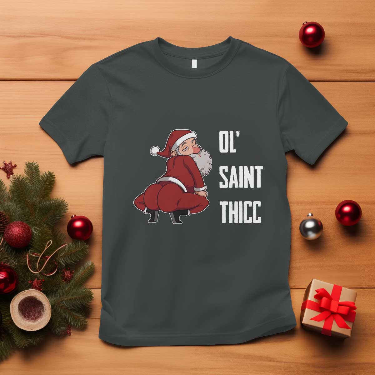 funny-christmas-naughty-santa-t-shirt-ol-saint-thicc-kiss-my-ass