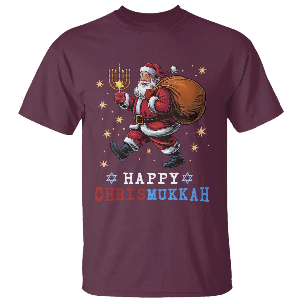 funny-christmas-hanukkah-t-shirt-happy-chrismukkah-santa-menorah