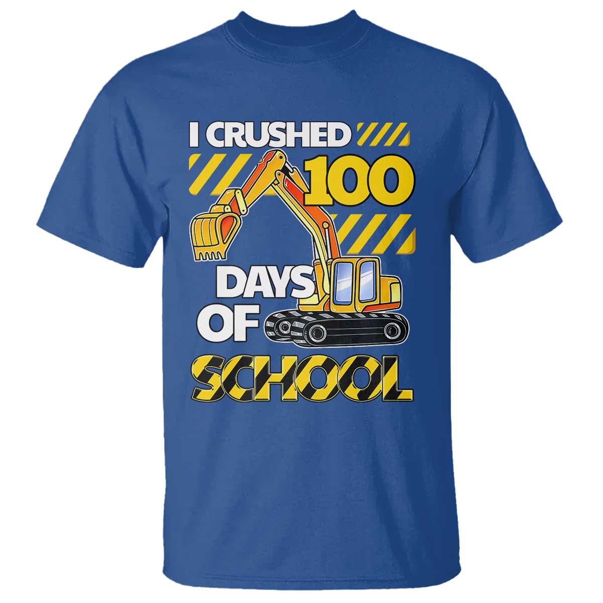 i-crushed-100-days-of-school-t-shirt-construction-vehicle-excavators