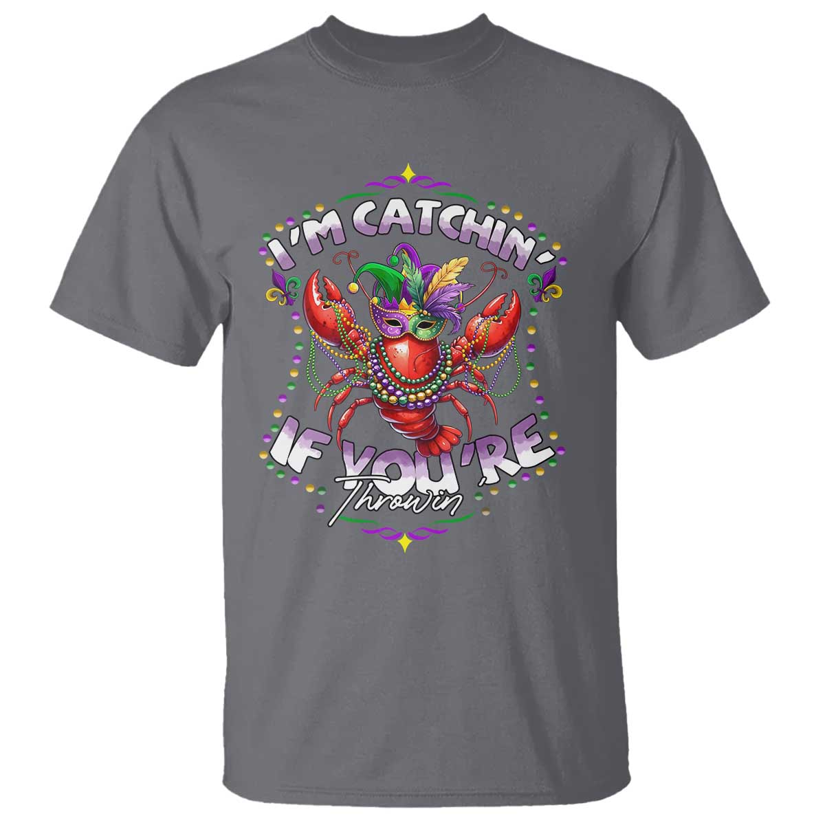 funny-im-catchin-if-youre-throwin-mardi-gras-t-shirt-crawfish-beads-jester-hat