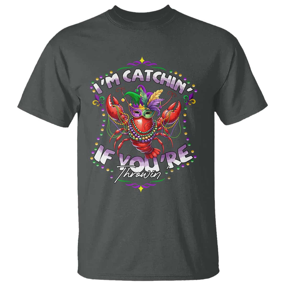 funny-im-catchin-if-youre-throwin-mardi-gras-t-shirt-crawfish-beads-jester-hat
