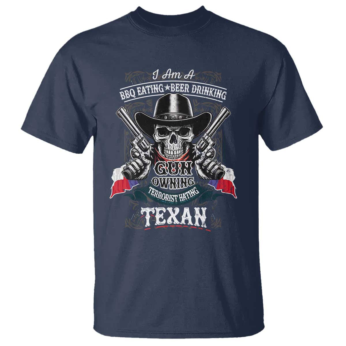 funny-american-texan-t-shirt-i-am-a-bbq-eating-beer-drinking-gun-owning-texan