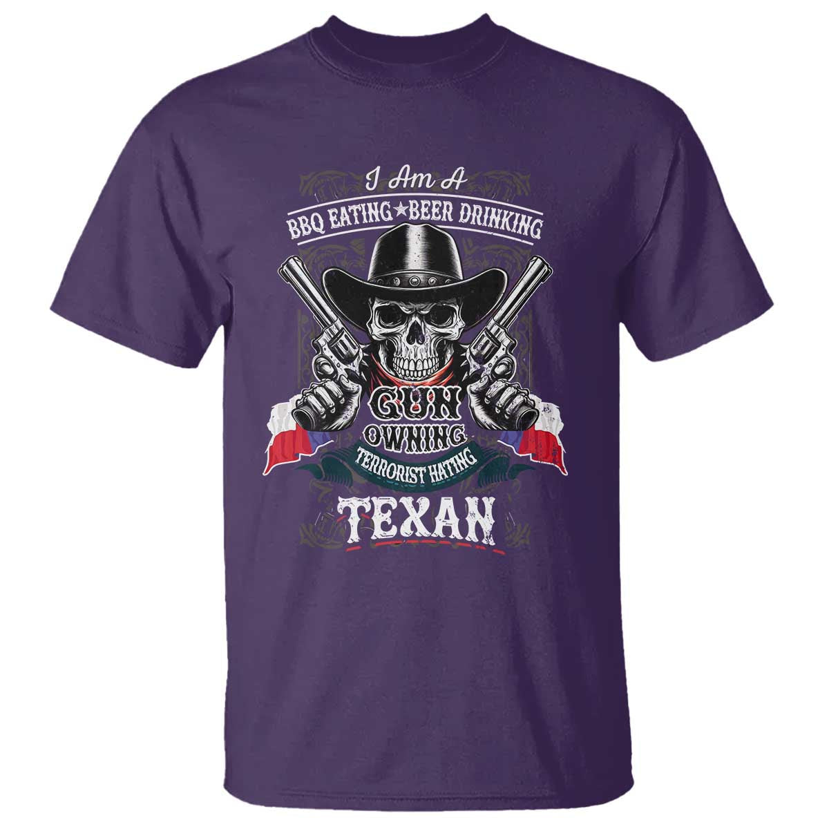 funny-american-texan-t-shirt-i-am-a-bbq-eating-beer-drinking-gun-owning-texan
