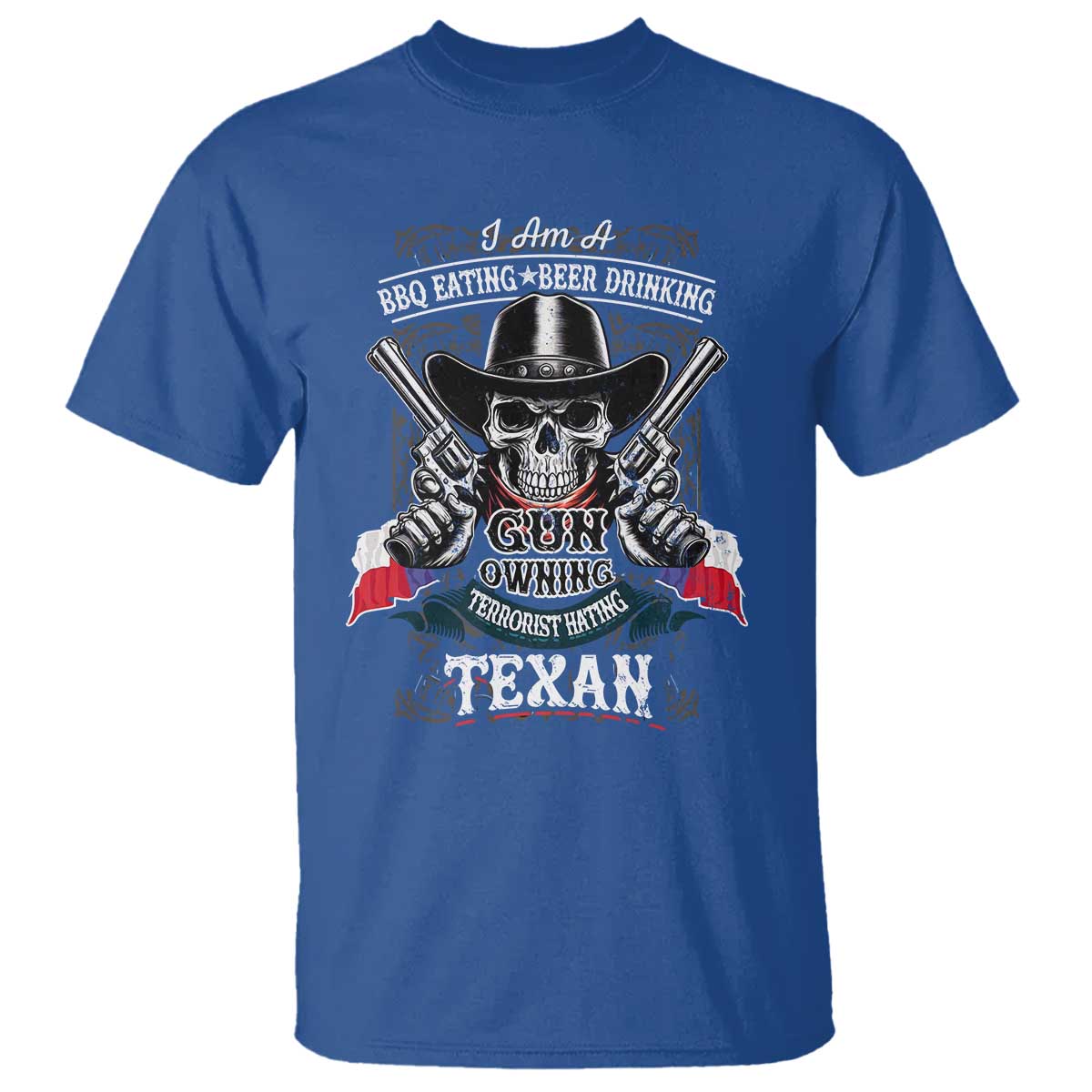 funny-american-texan-t-shirt-i-am-a-bbq-eating-beer-drinking-gun-owning-texan