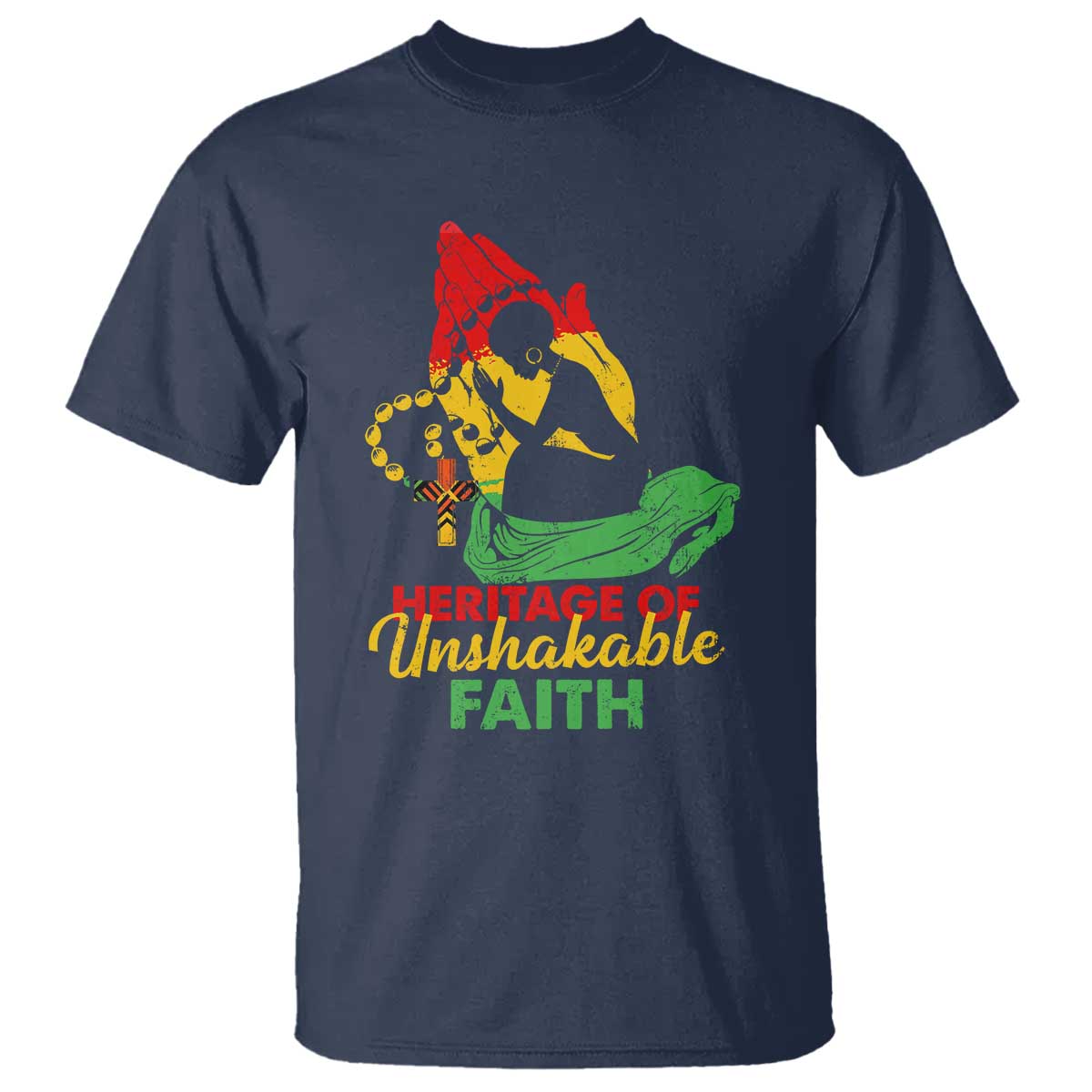 christian-african-american-t-shirt-heritage-of-unshakable-faith-black-history-month