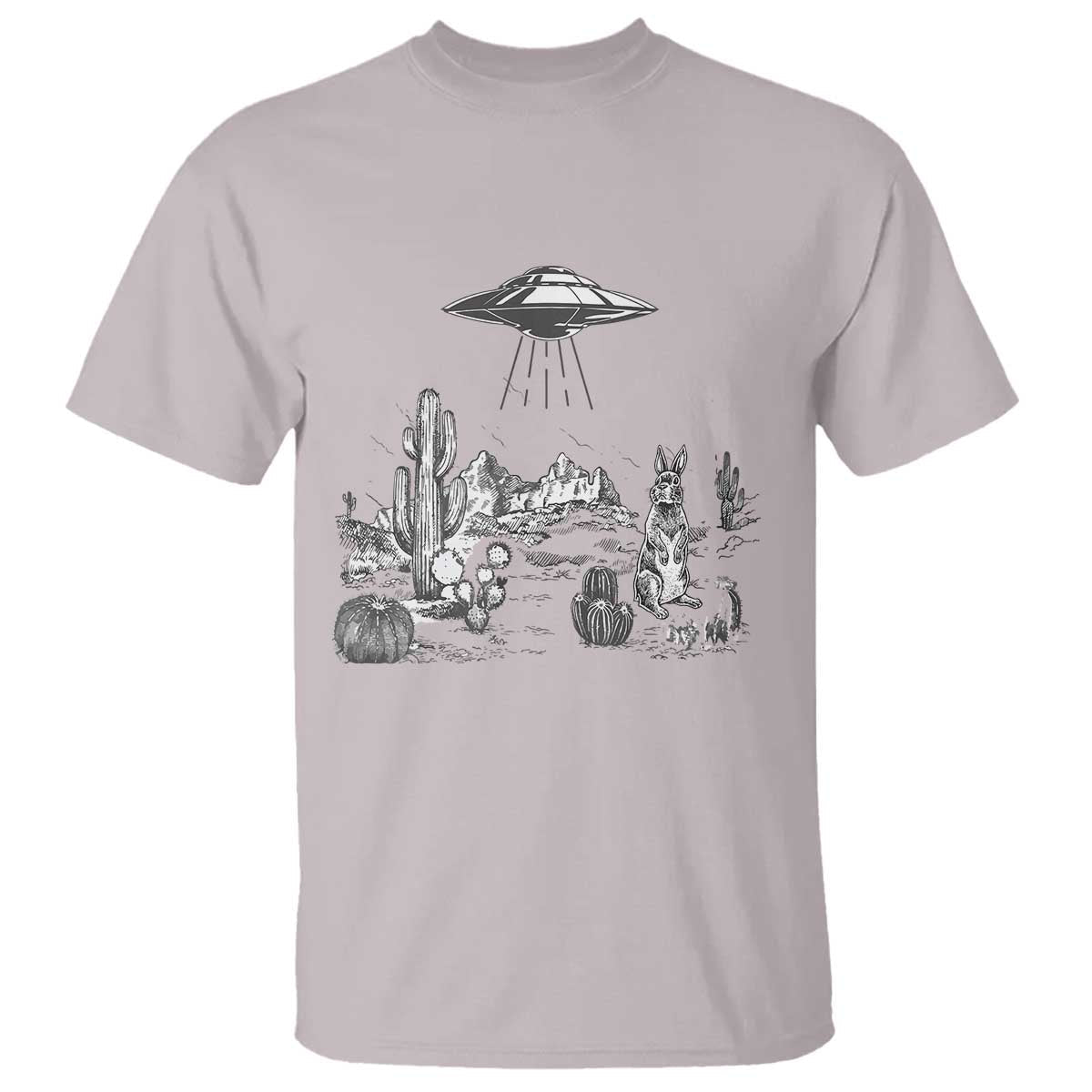 funny-western-easter-day-ufo-bunny-alien-t-shirt
