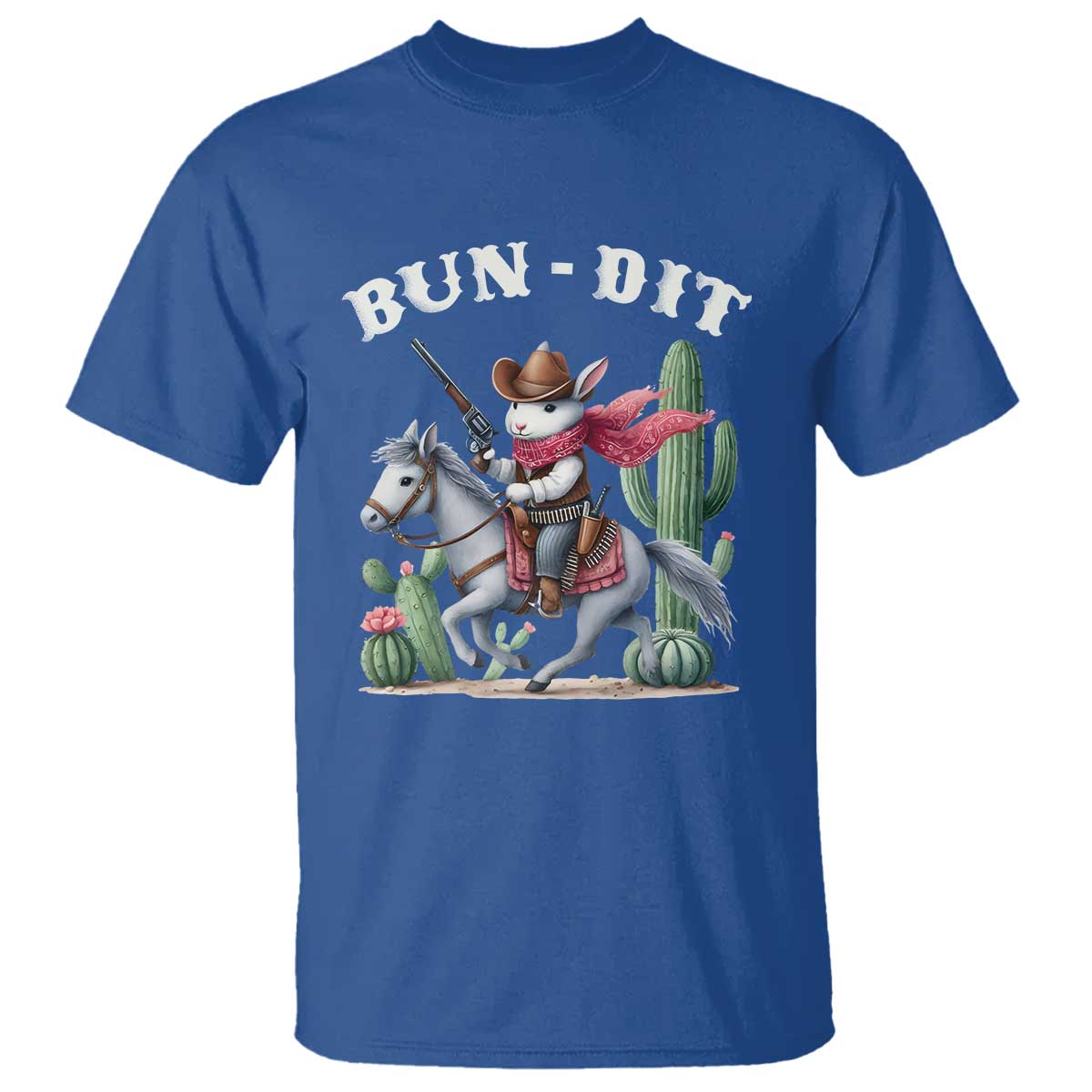 funny-easter-day-western-t-shirt-bun-dit-country-rabbit-cowboy-rodeo