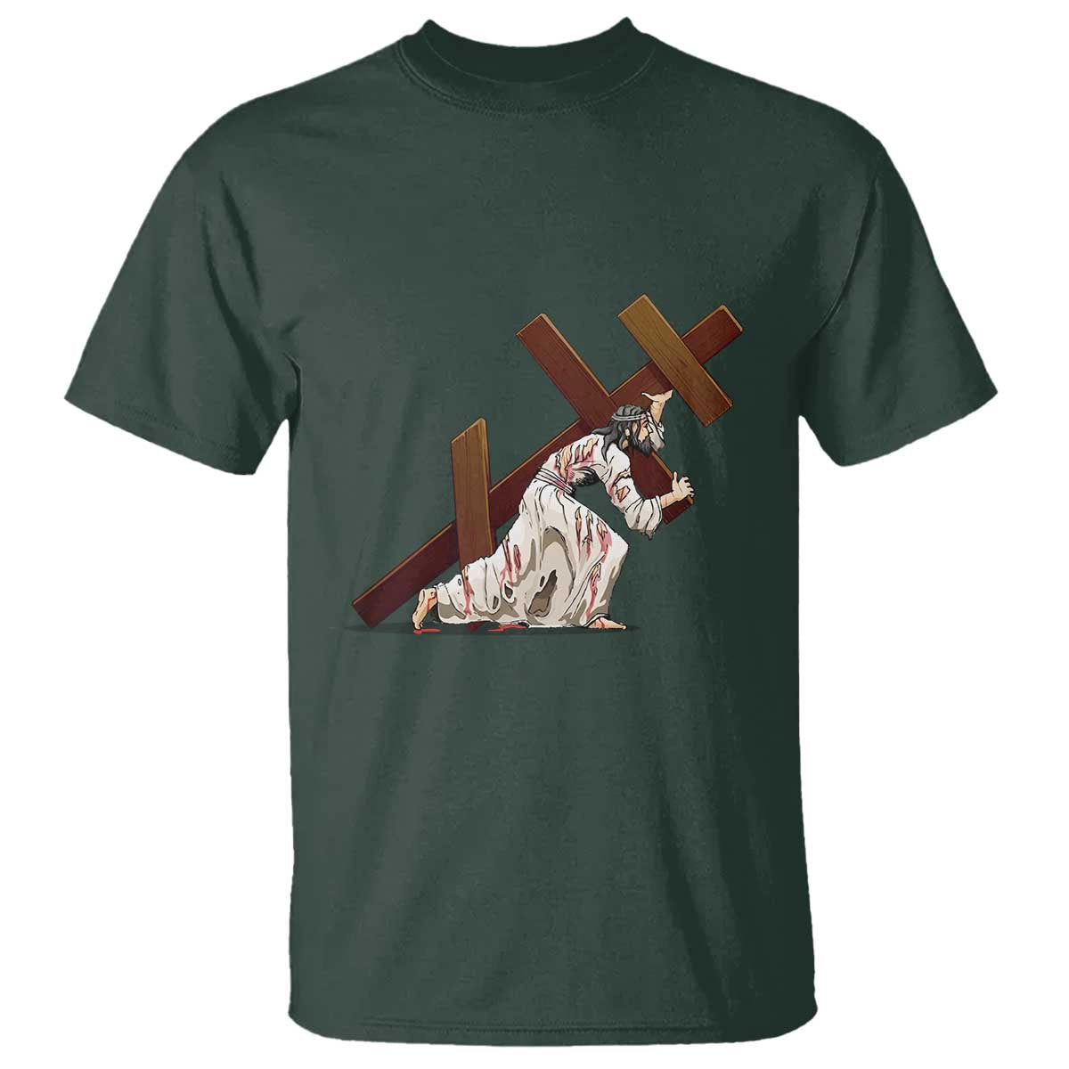 orthodox-easter-jesius-is-carrying-the-orthodox-cross-t-shirt