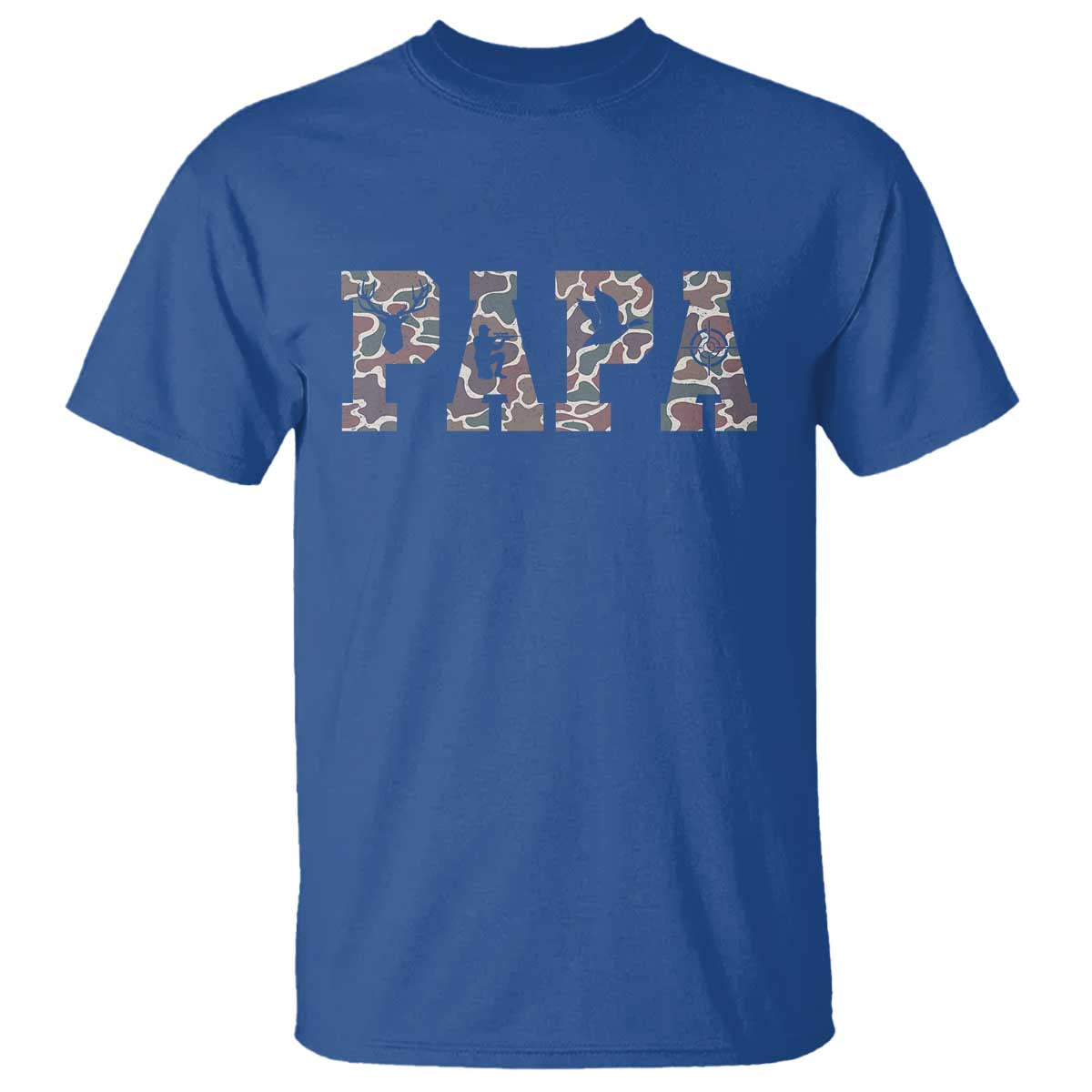 funny-papa-hunting-t-shirt-deer-hunter-fathers-day-camouflage-flag