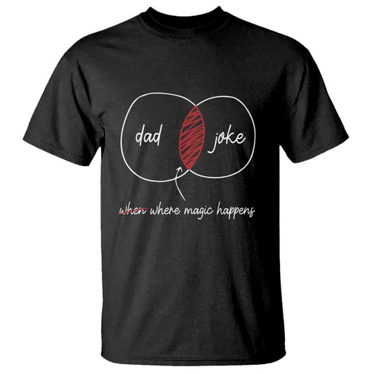 funny-dad-joke-where-magic-happens-t-shirt-fathers-day