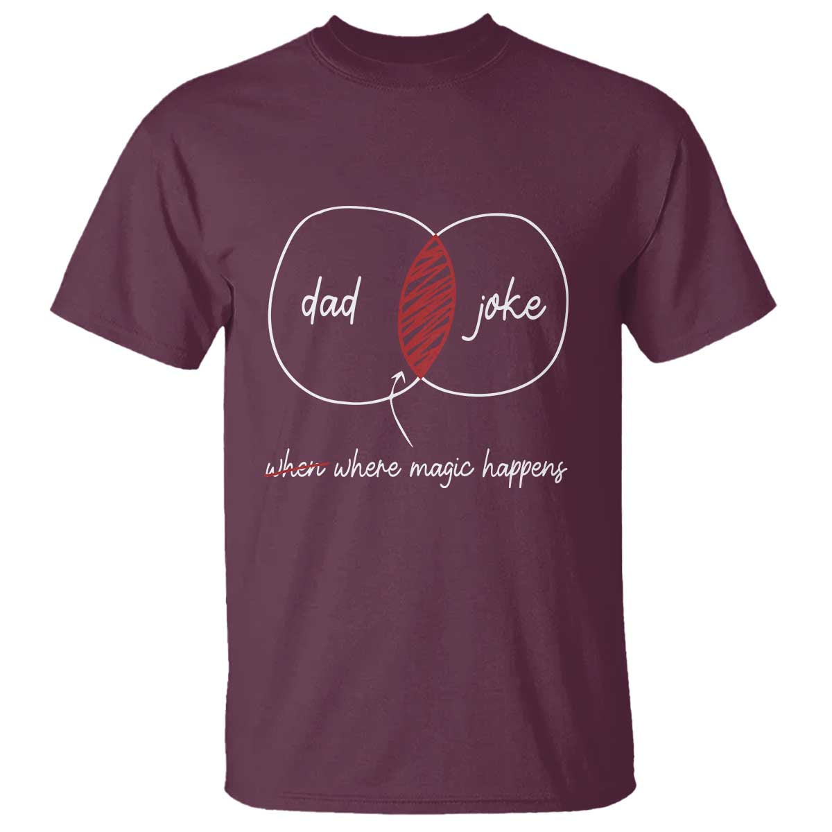 funny-dad-joke-where-magic-happens-t-shirt-fathers-day