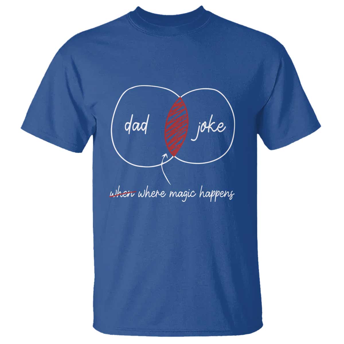 funny-dad-joke-where-magic-happens-t-shirt-fathers-day
