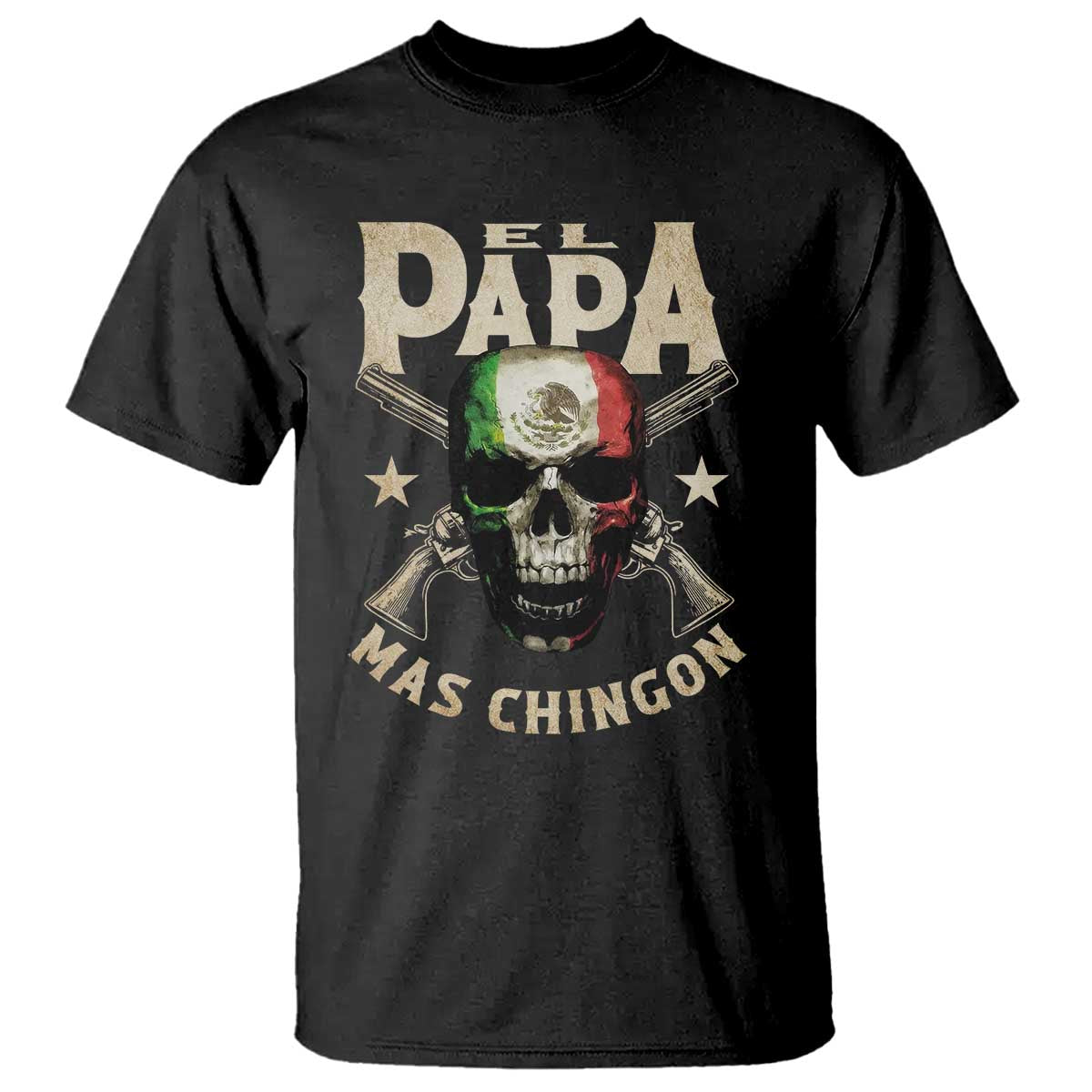 funny-mexican-dad-t-shirt-el-papa-mas-chingon-vintage-mexico-skull