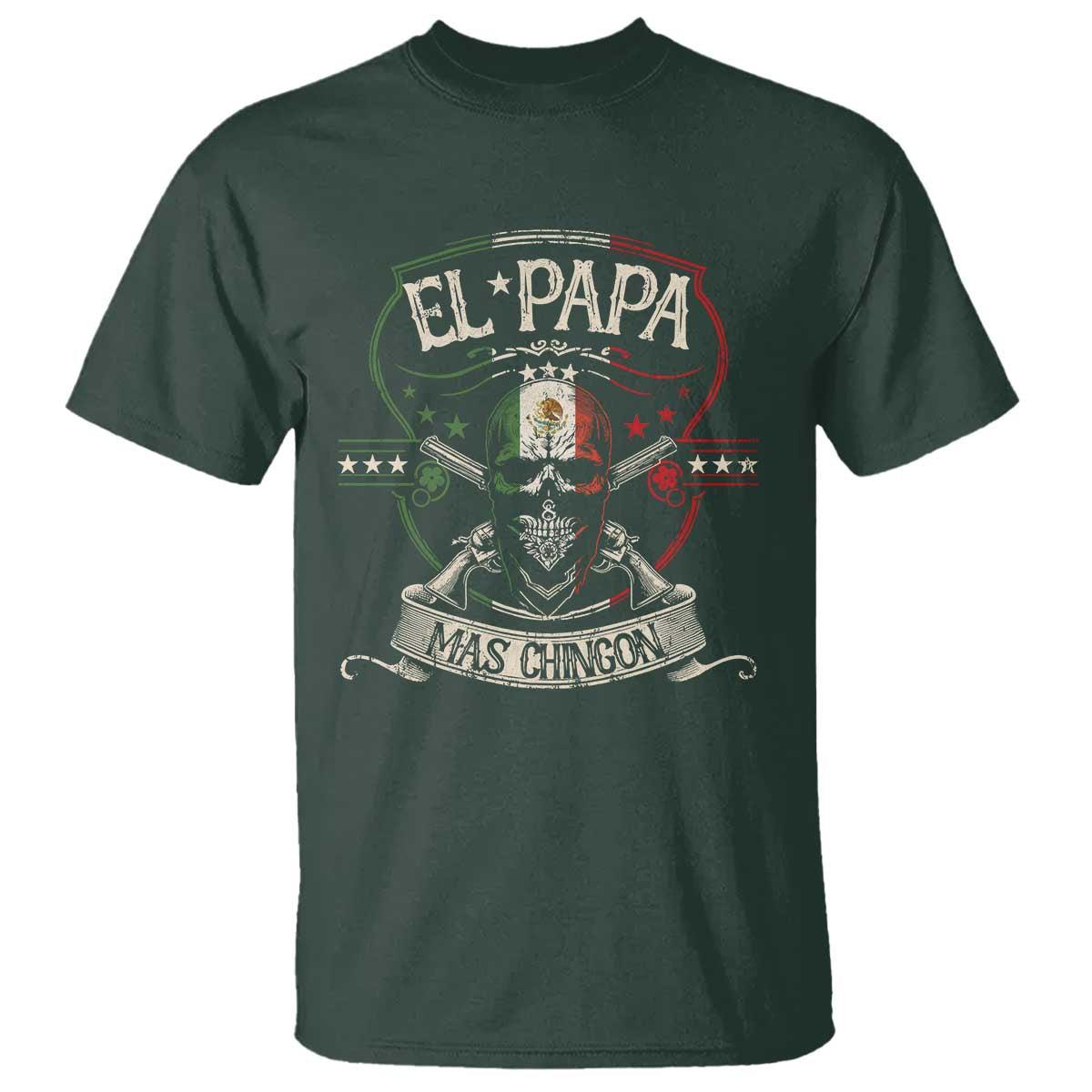 funny-el-papa-mas-chingon-t-shirt-best-mexican-dad-fathers-day-skull