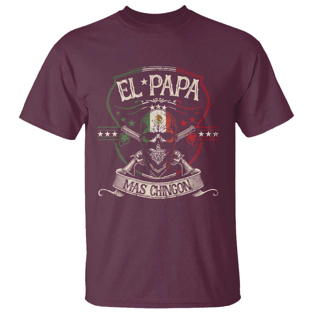 funny-el-papa-mas-chingon-t-shirt-best-mexican-dad-fathers-day-skull
