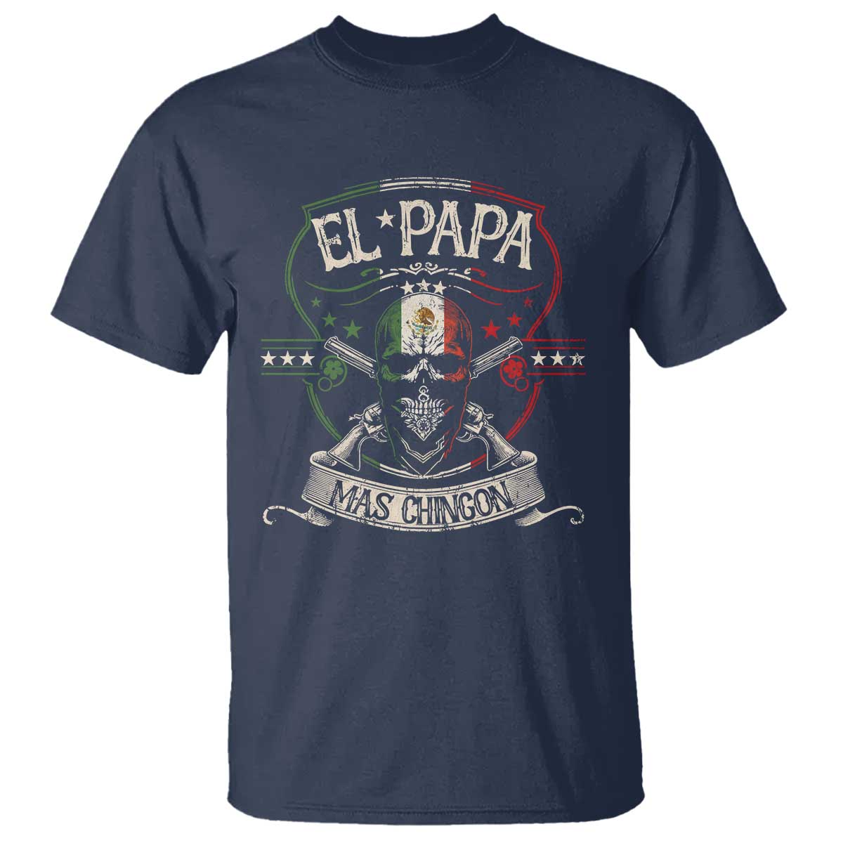funny-el-papa-mas-chingon-t-shirt-best-mexican-dad-fathers-day-skull