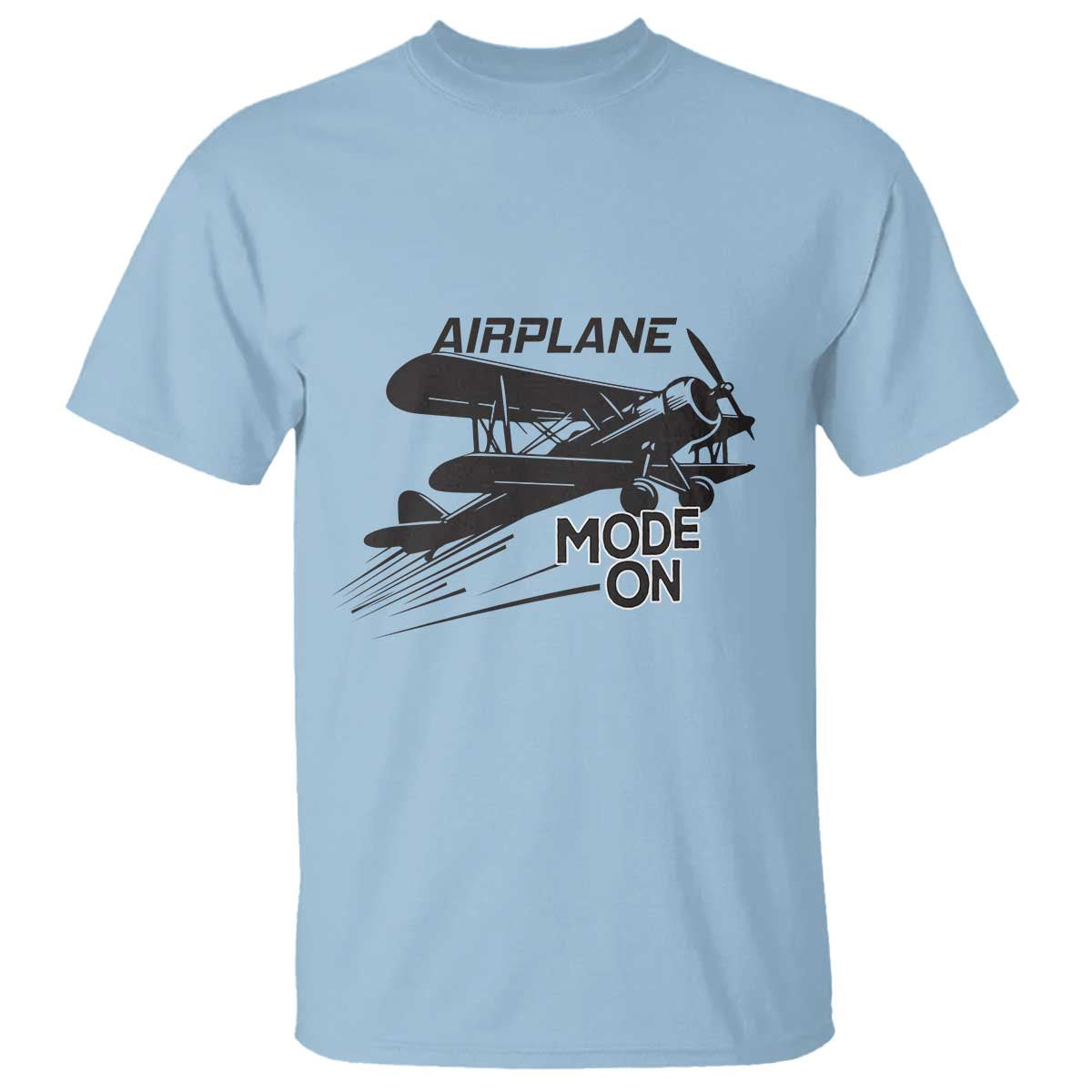 funny-biplane-t-shirt-airplane-mode-on-flying-pilots