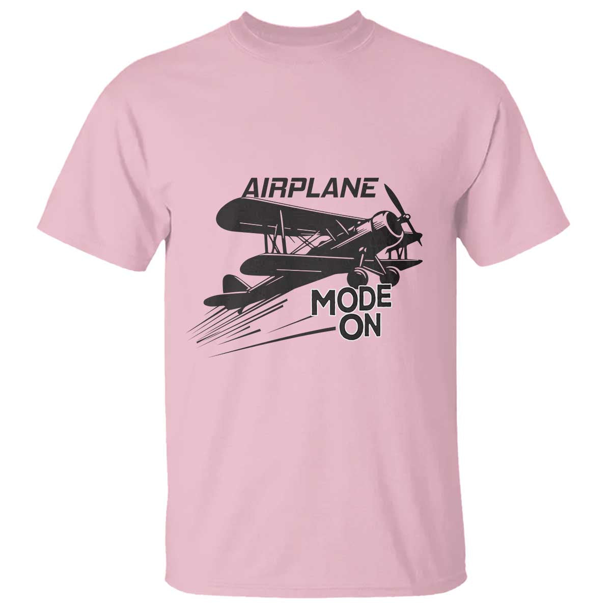 funny-biplane-t-shirt-airplane-mode-on-flying-pilots