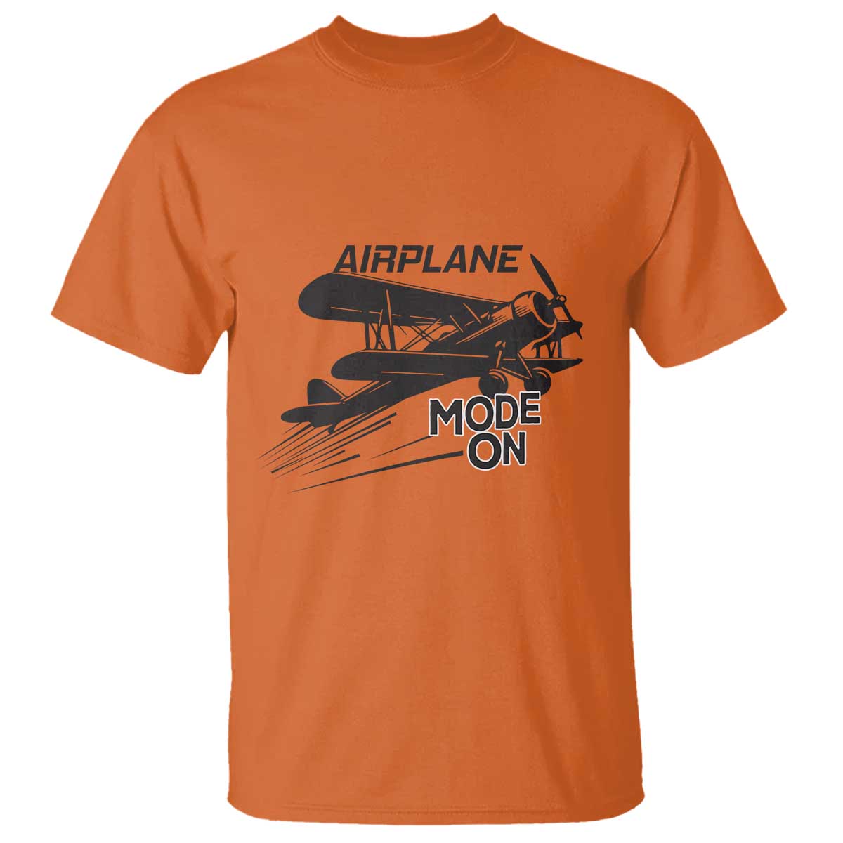 funny-biplane-t-shirt-airplane-mode-on-flying-pilots
