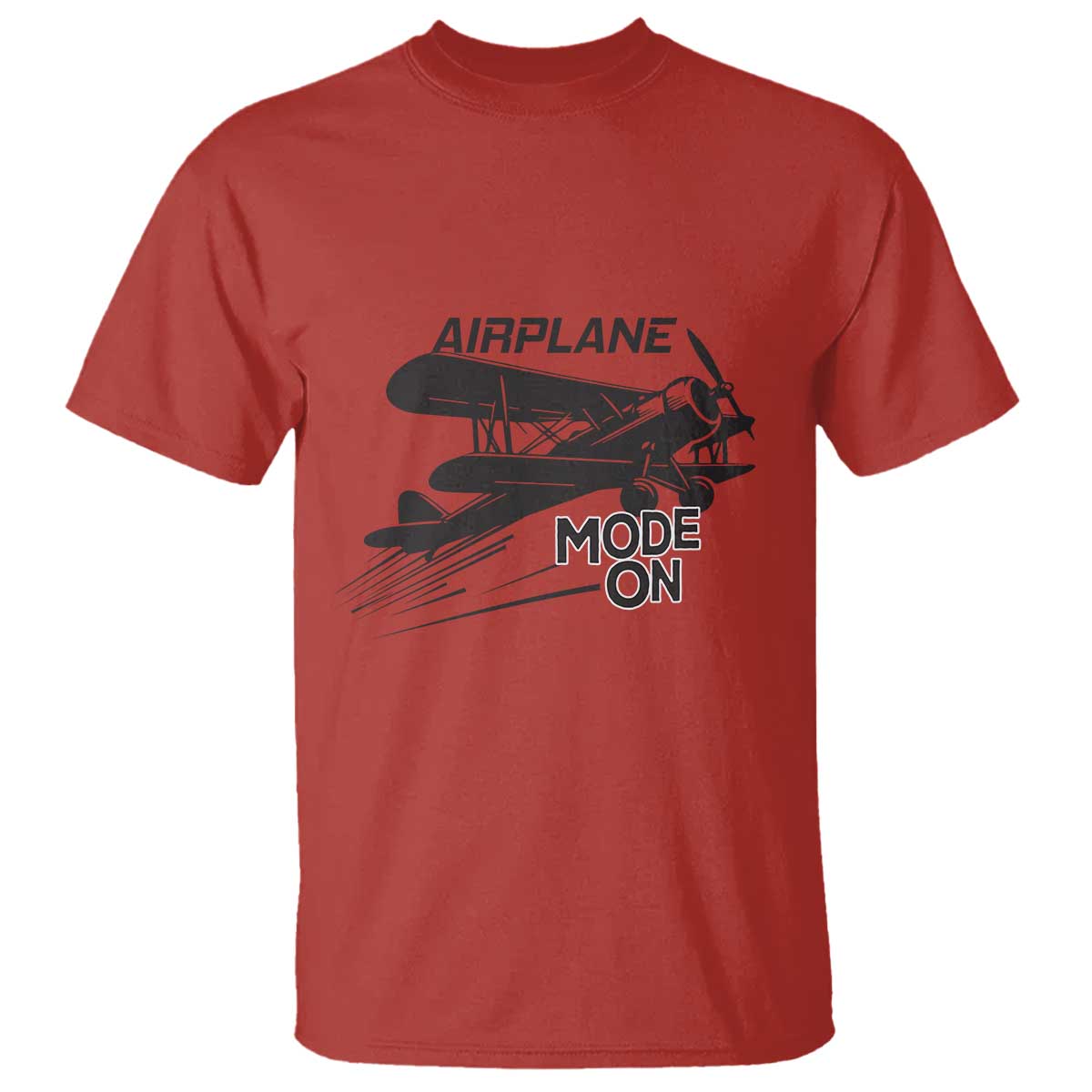 funny-biplane-t-shirt-airplane-mode-on-flying-pilots
