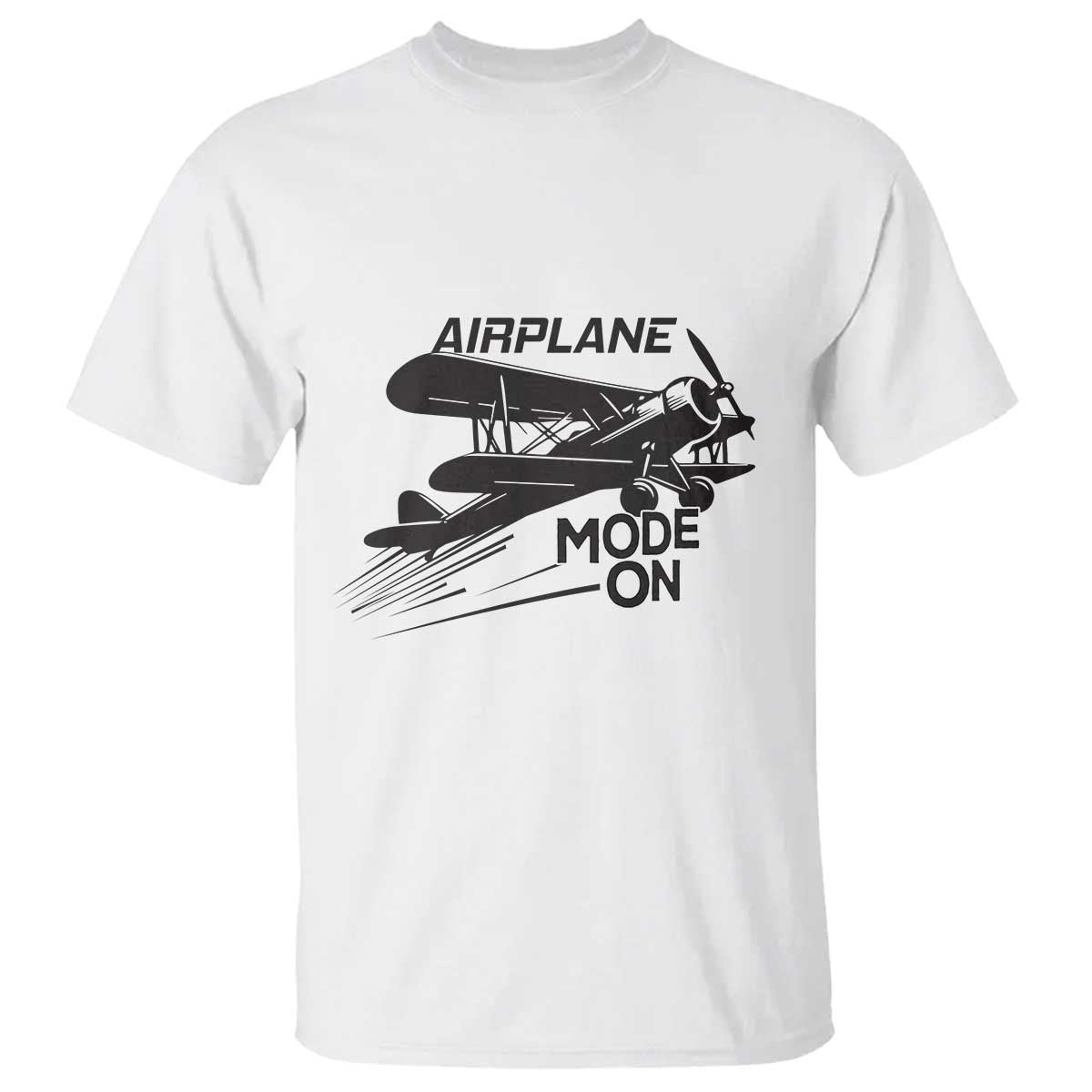 funny-biplane-t-shirt-airplane-mode-on-flying-pilots