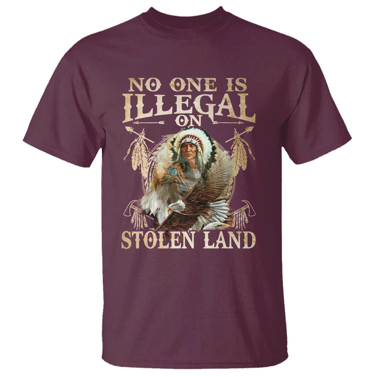 native-american-t-shirt-no-one-is-illegal-on-stolen-land-eagle-tribe