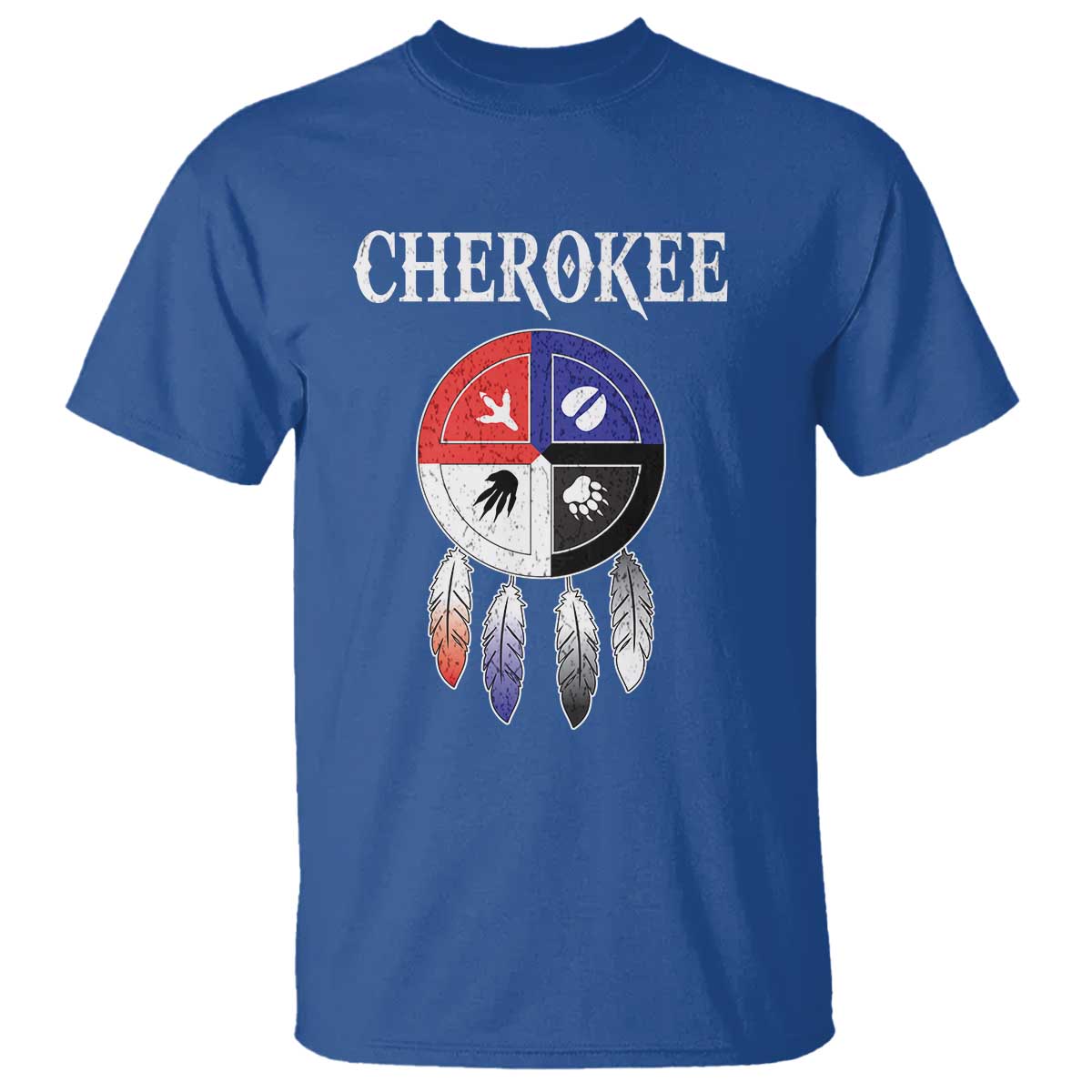 cherokee-t-shirt-native-american-tribes-medicine-wheel-dreamcatcher-spirit-animal-paws