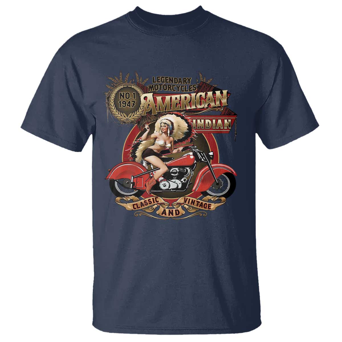 native-american-rider-t-shirt-american-indian-legendary-motorcycle-vintage-pin-up-girl