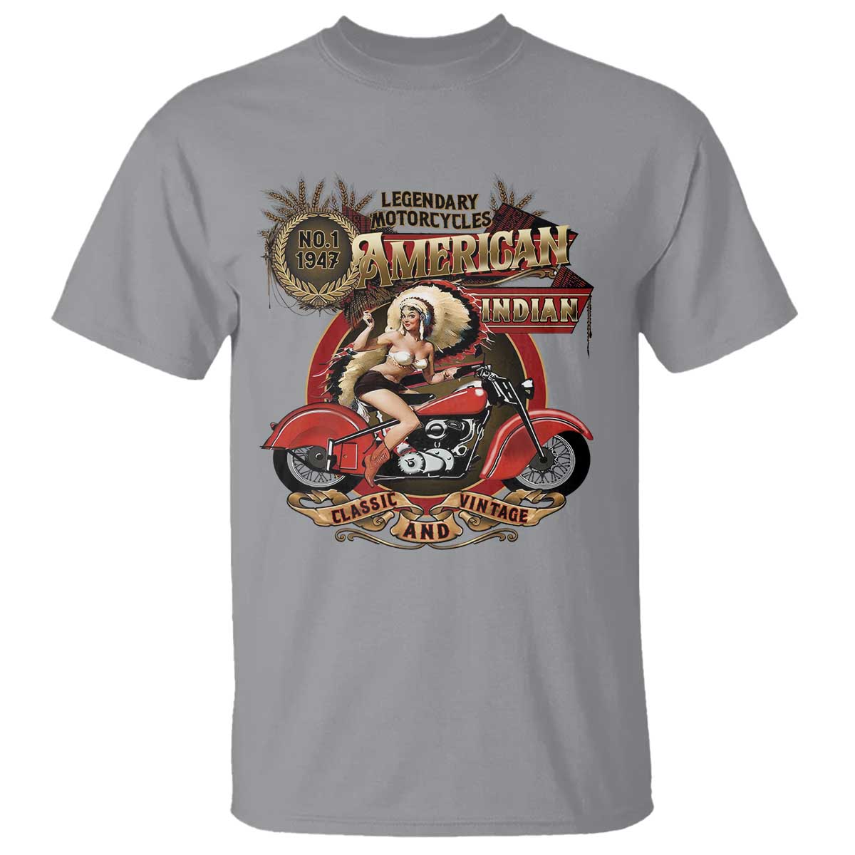 native-american-rider-t-shirt-american-indian-legendary-motorcycle-vintage-pin-up-girl