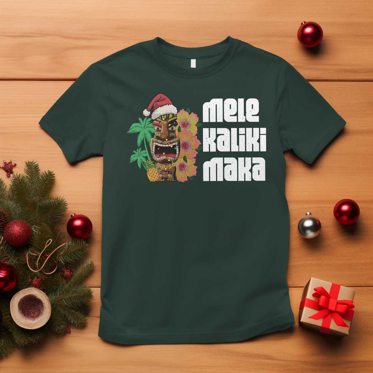 christmas-in-hawaii-t-shirt-mele-kalikimaka-tiki-hibiscus-flower-santa-hat
