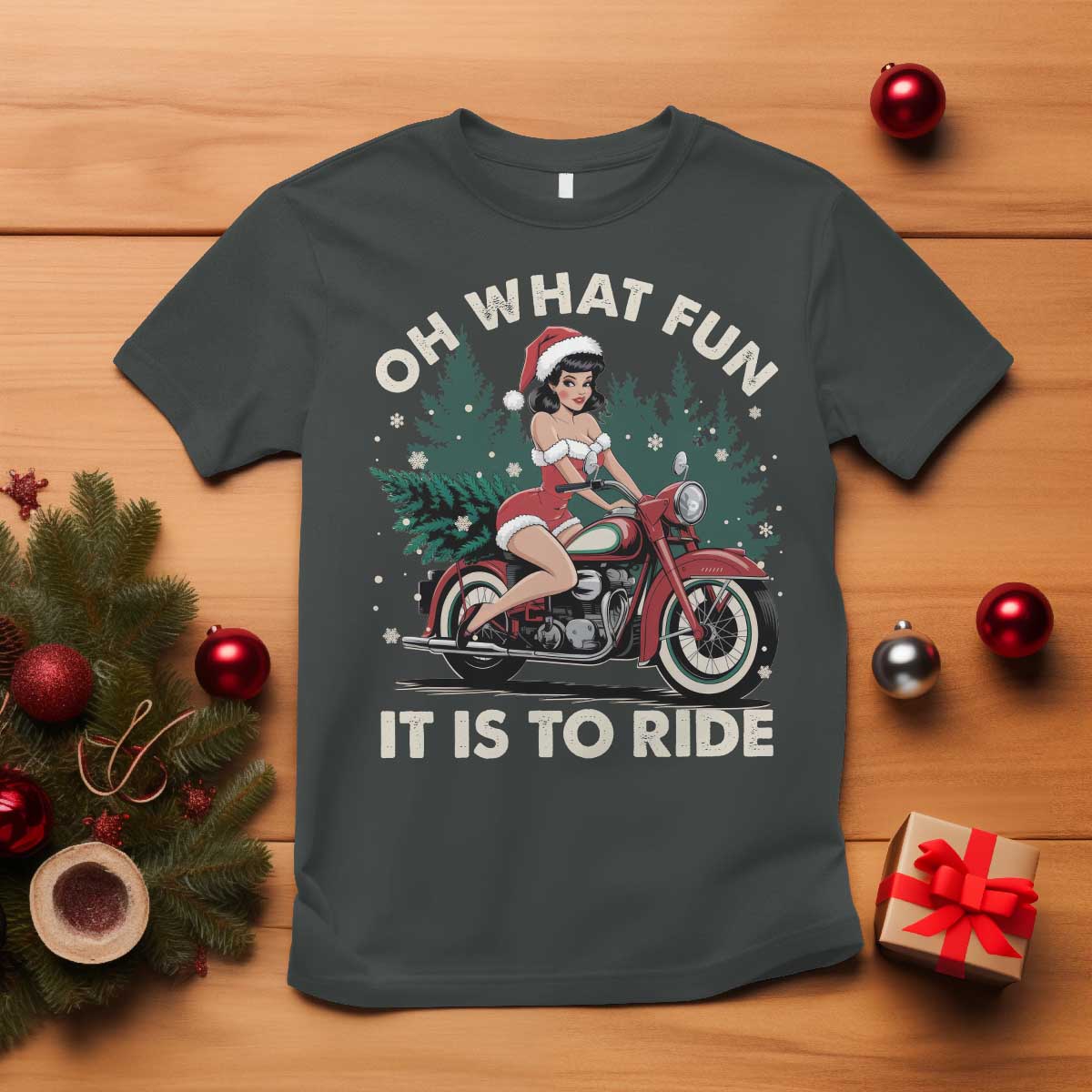 funny-christmas-motorbike-t-shirt-oh-what-fun-it-is-to-ride-female-santa-biker