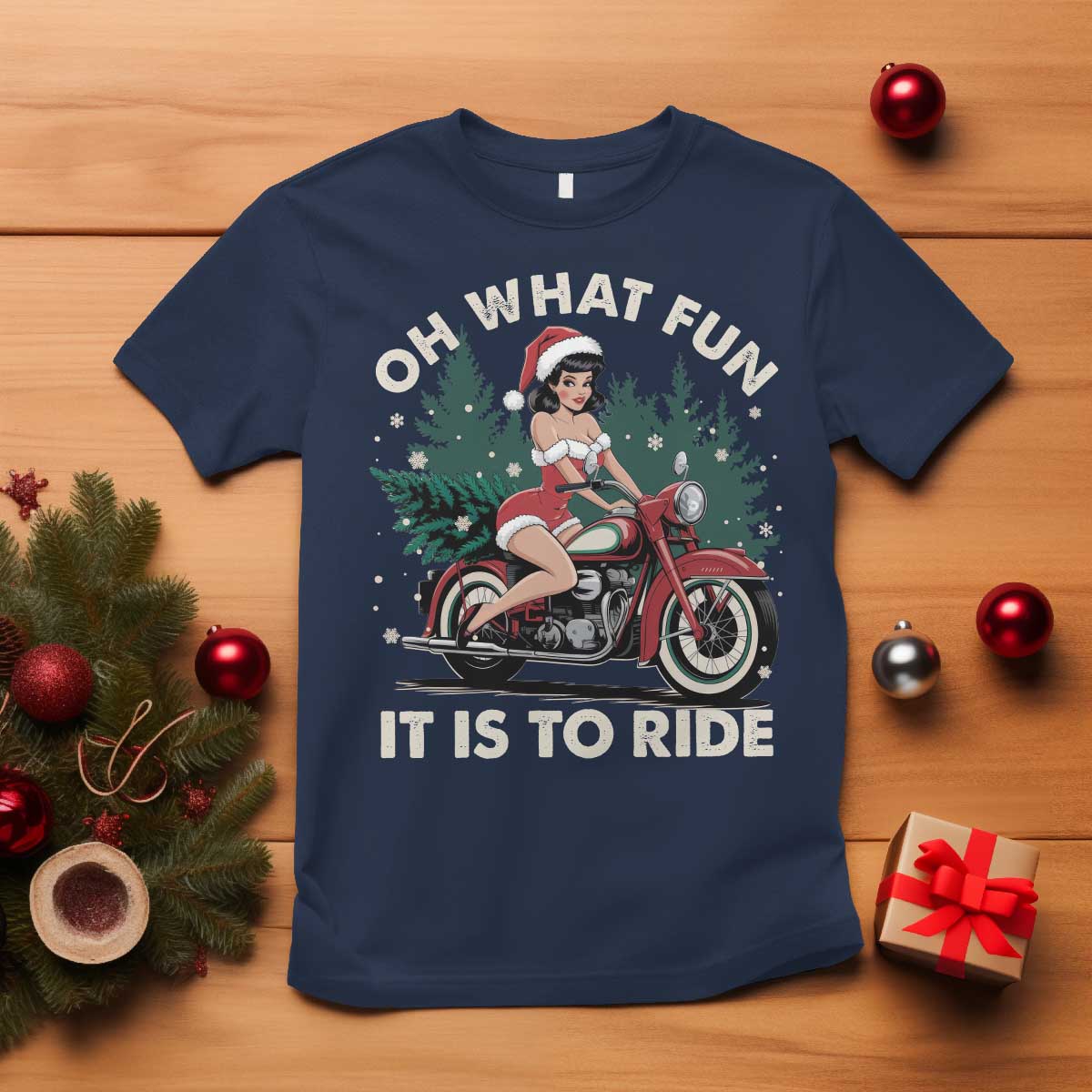 funny-christmas-motorbike-t-shirt-oh-what-fun-it-is-to-ride-female-santa-biker
