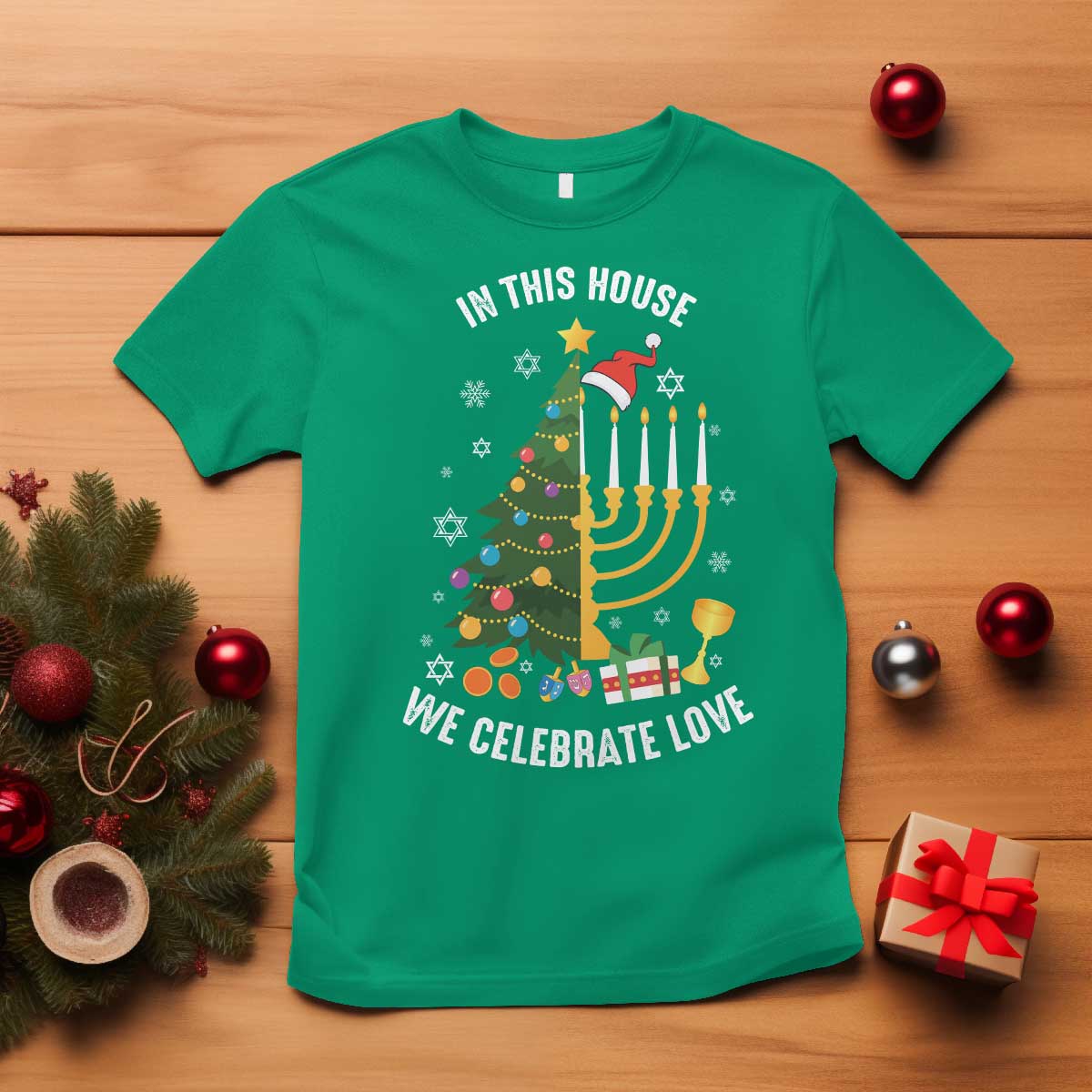 funny-chrismukkah-hanukkah-christmas-t-shirt-in-this-house-we-celebrate-love-xmas-tree-menorah