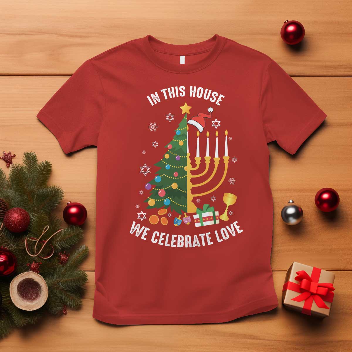 funny-chrismukkah-hanukkah-christmas-t-shirt-in-this-house-we-celebrate-love-xmas-tree-menorah