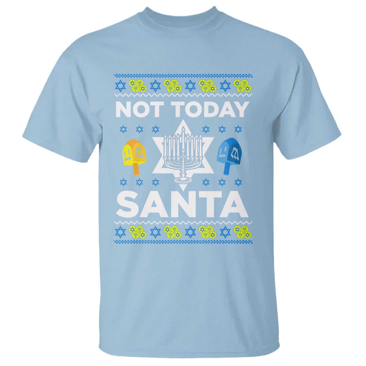 funny-jewish-hanukkah-t-shirt-not-today-santa-hebrew-david-star