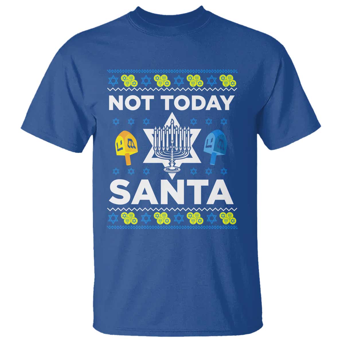 funny-jewish-hanukkah-t-shirt-not-today-santa-hebrew-david-star