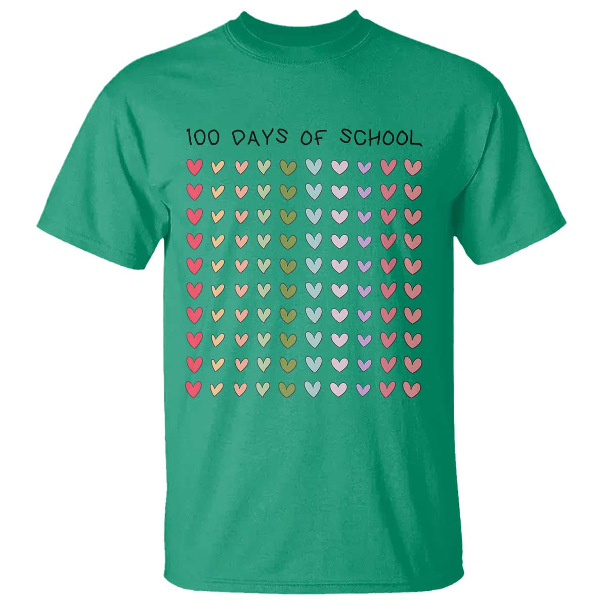 funny-100-days-of-school-cute-pastel-heart-sketch-t-shirt